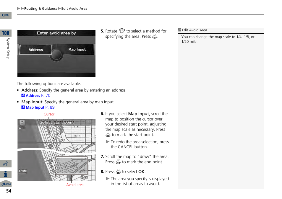 Acura 2014 RDX Navigation User Manual | Page 55 / 260