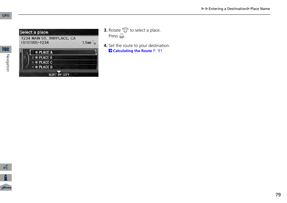 Acura 2014 RDX Navigation User Manual | Page 80 / 260