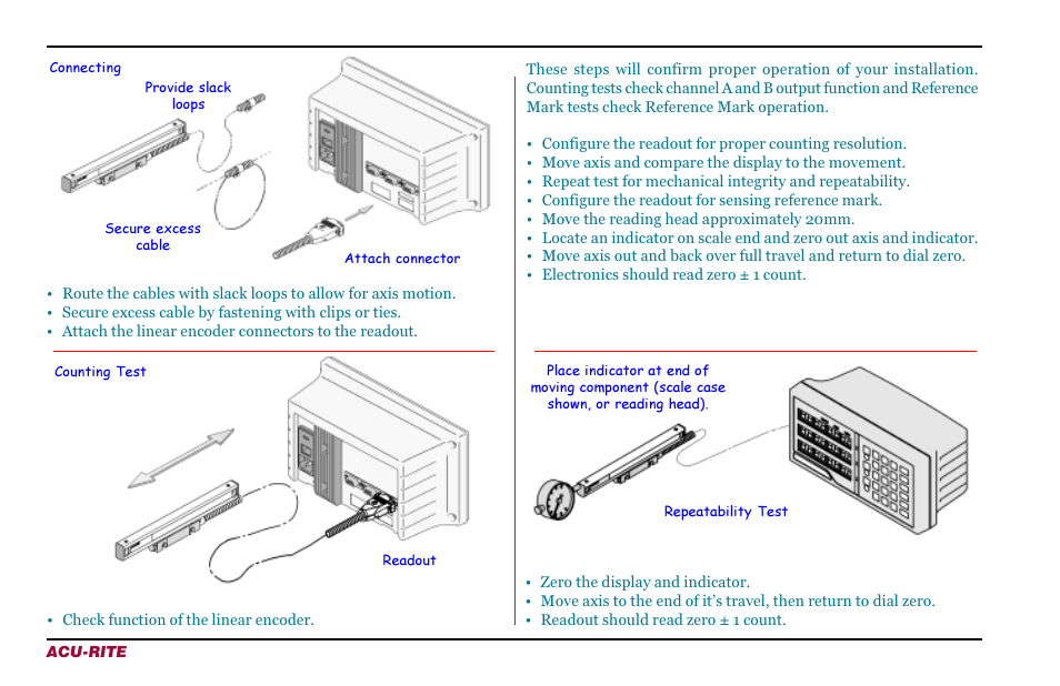 ACU-RITE Microscale User Manual | Page 12 / 20