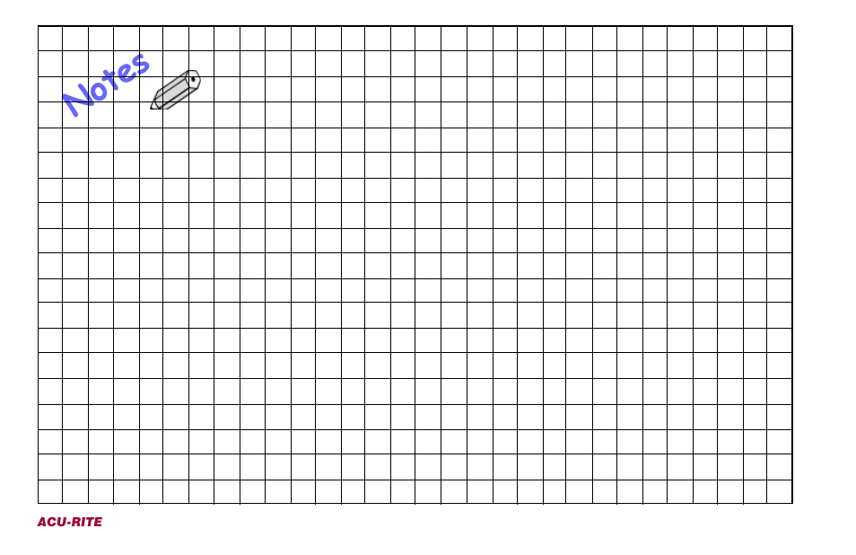 ACU-RITE Microscale User Manual | Page 18 / 20