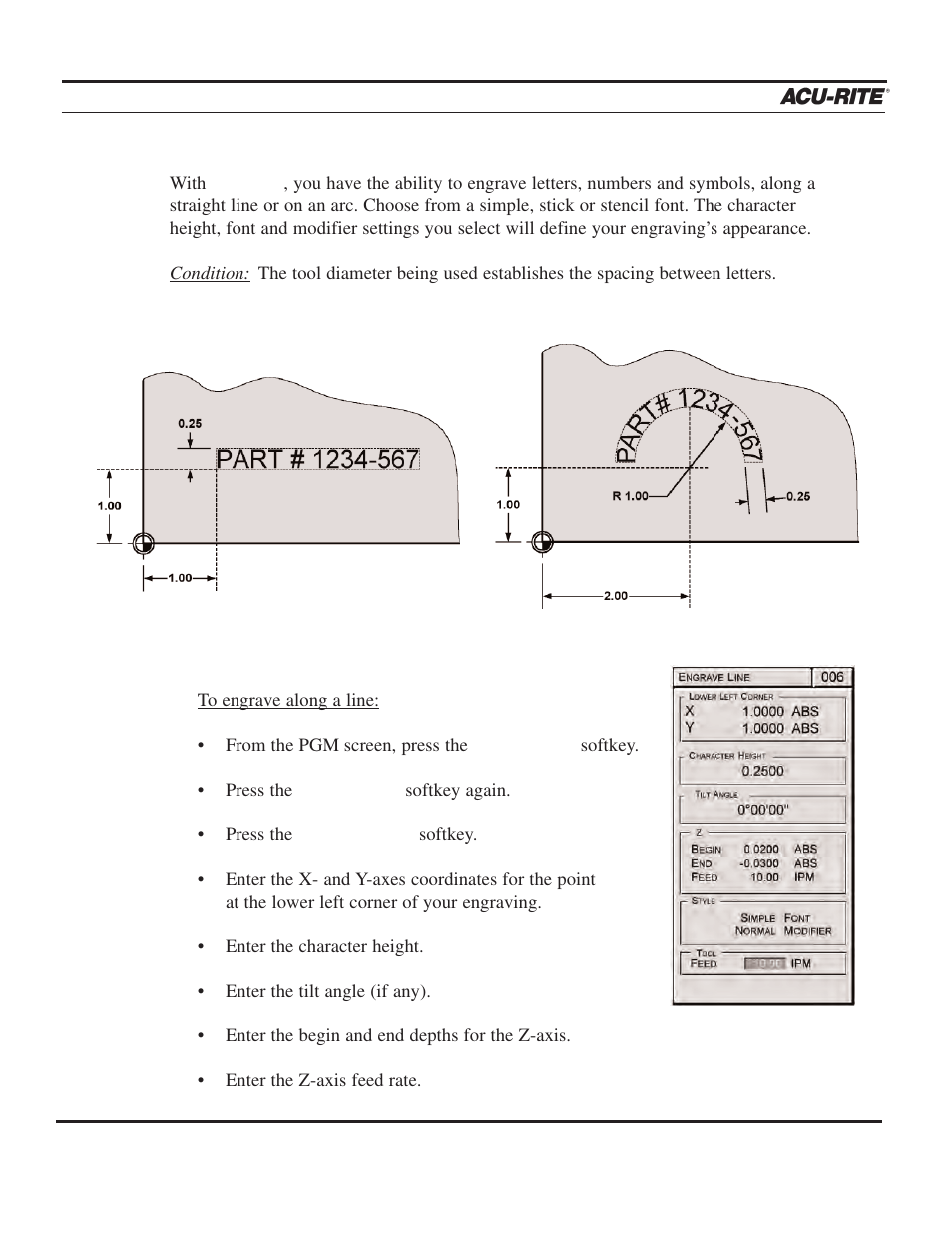 Program steps | ACU-RITE MILLPWR 3 Axes User Manual | Page 140 / 241