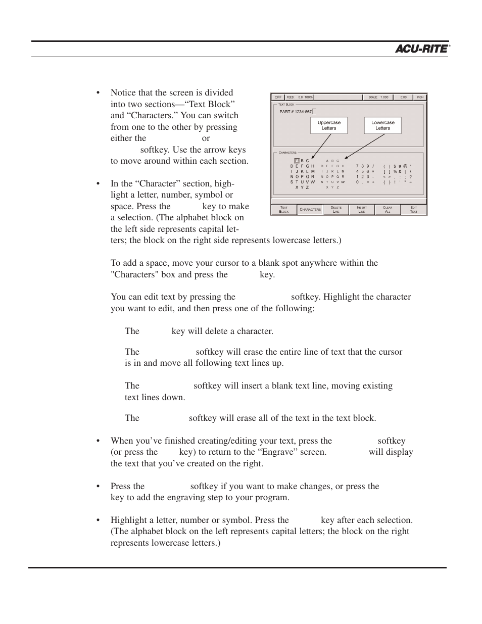 Program steps, Operation manual | ACU-RITE MILLPWR 3 Axes User Manual | Page 144 / 241