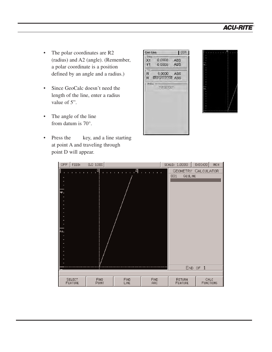 Calculator | ACU-RITE MILLPWR 3 Axes User Manual | Page 174 / 241
