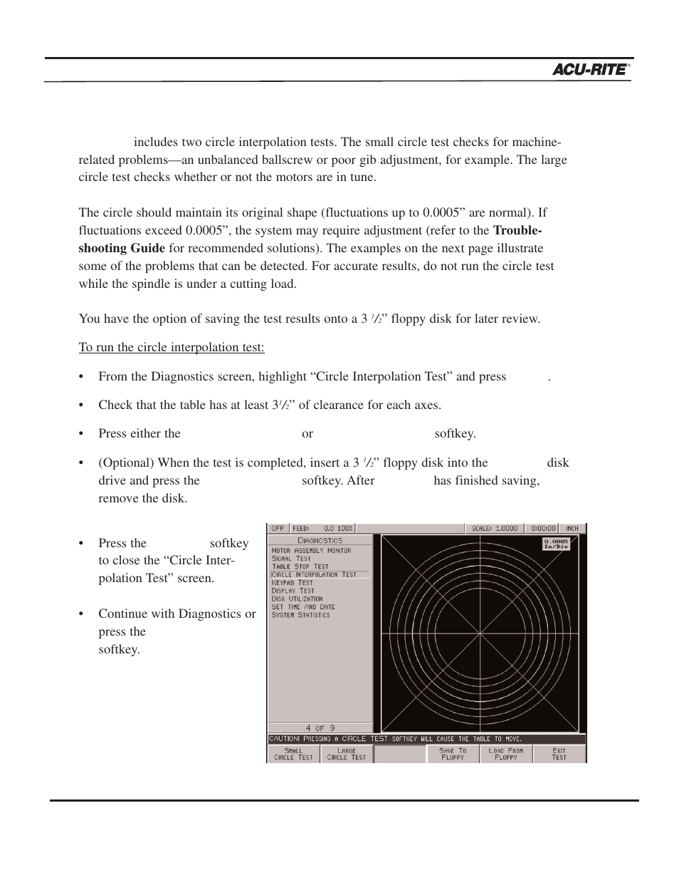 Setup, Operation manual | ACU-RITE MILLPWR 3 Axes User Manual | Page 213 / 241