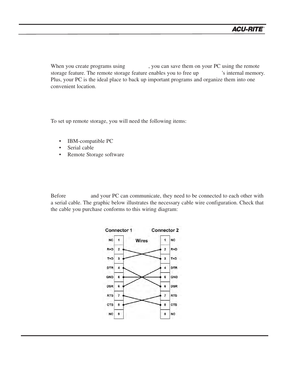 Remote storage | ACU-RITE MILLPWR 3 Axes User Manual | Page 220 / 241