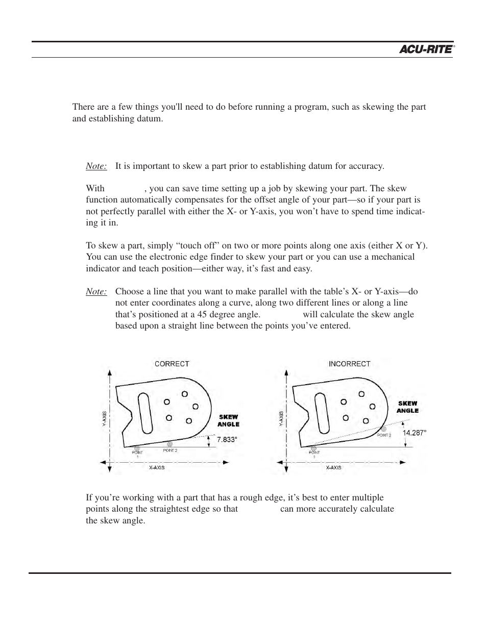 Programming | ACU-RITE MILLPWR 3 Axes User Manual | Page 44 / 241