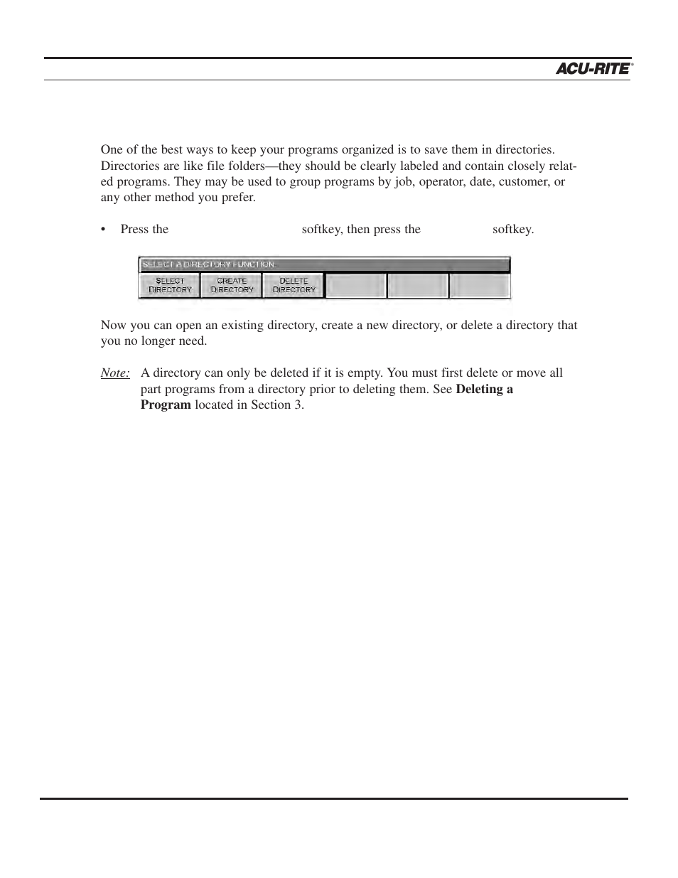 Programming | ACU-RITE MILLPWR 3 Axes User Manual | Page 54 / 241