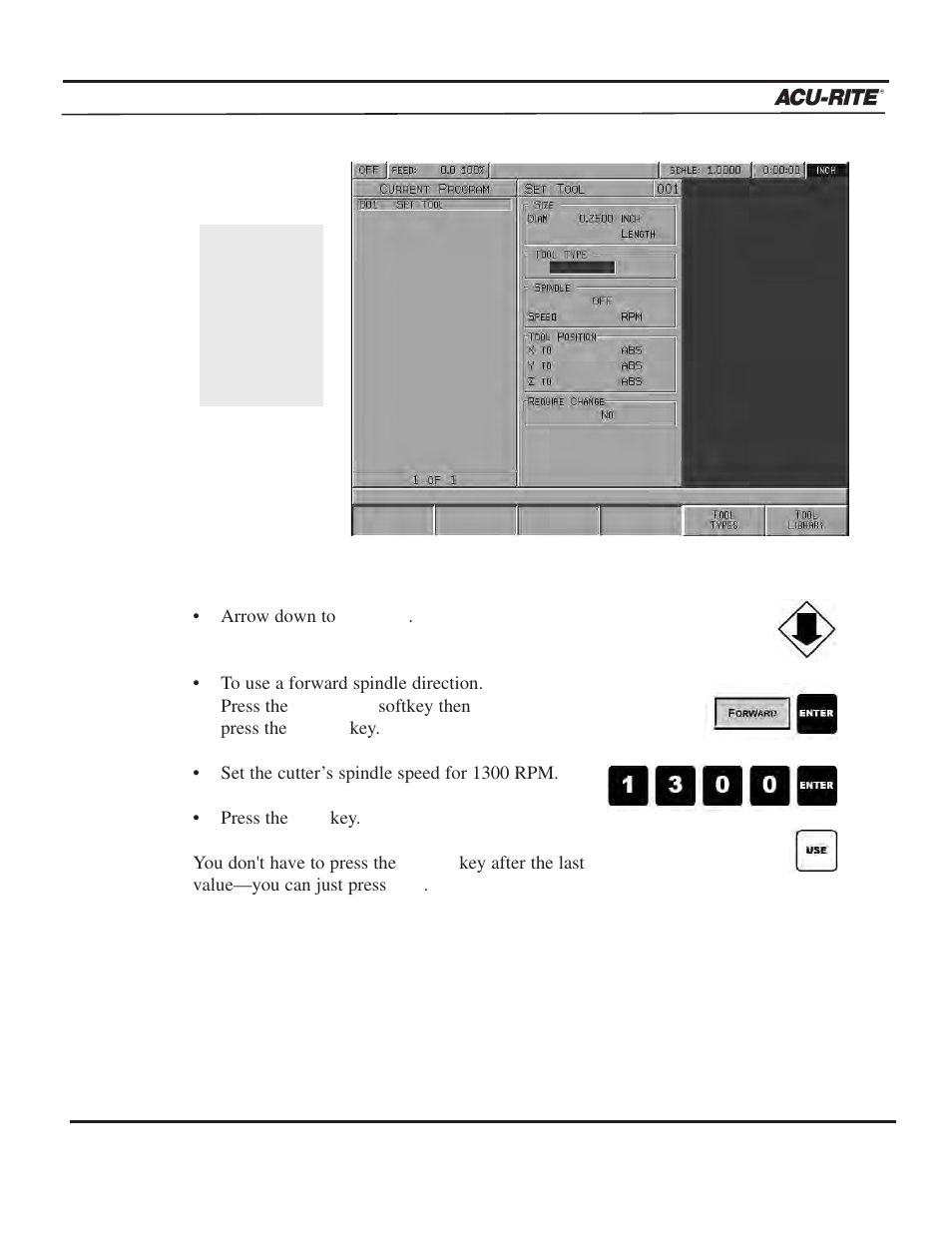 Demonstration, Operation manual | ACU-RITE MILLPWR 3 Axes User Manual | Page 79 / 241