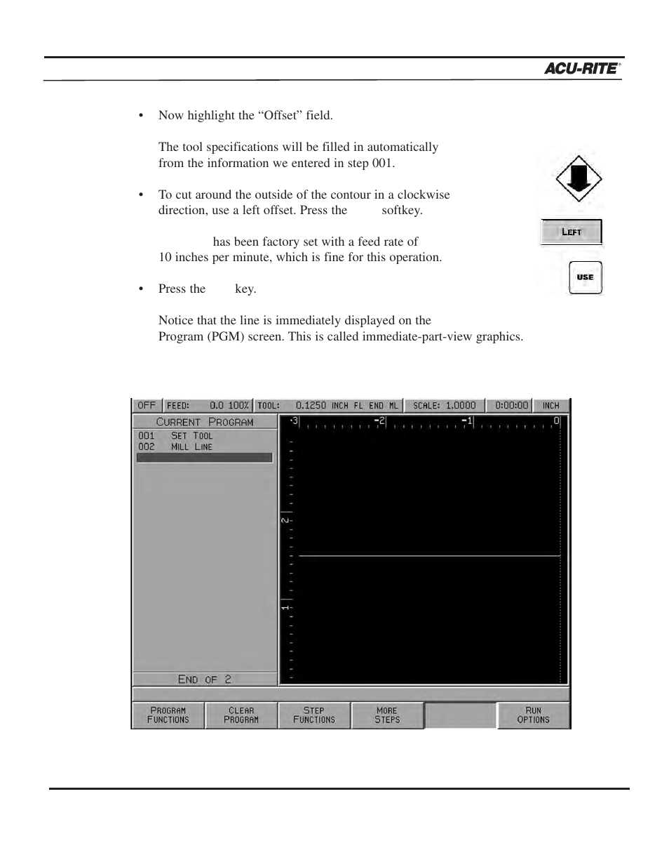 Demonstration | ACU-RITE MILLPWR 3 Axes User Manual | Page 81 / 241