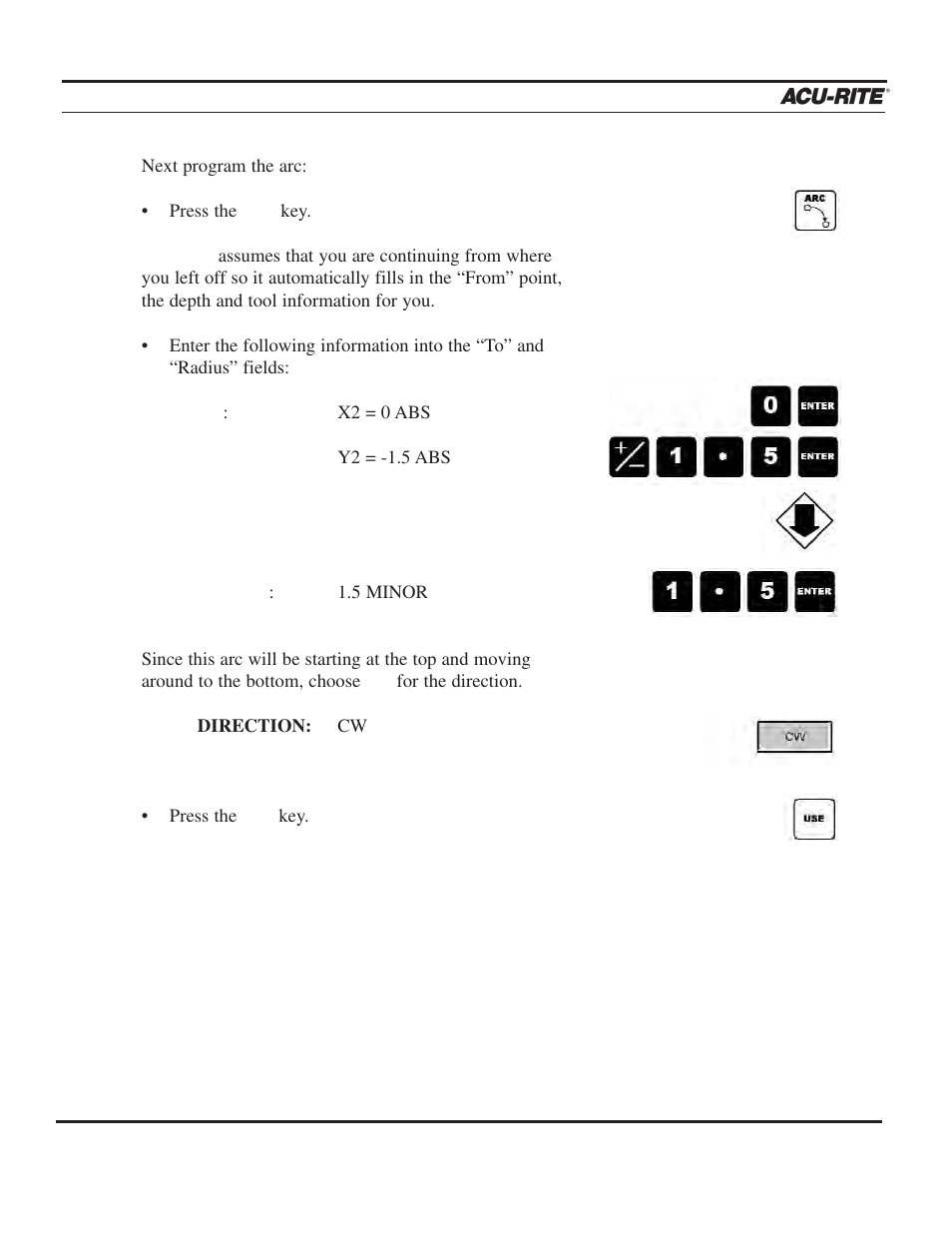 Demonstration | ACU-RITE MILLPWR 3 Axes User Manual | Page 82 / 241