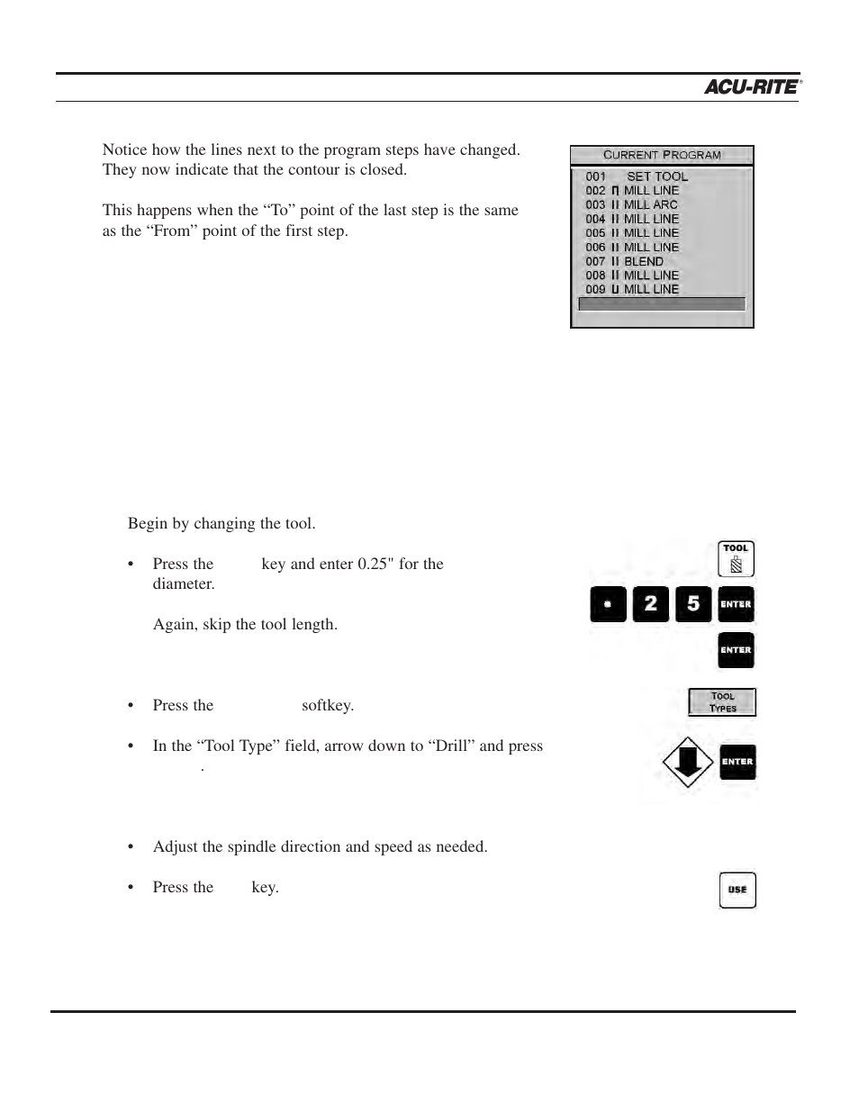 Demonstration | ACU-RITE MILLPWR 3 Axes User Manual | Page 88 / 241