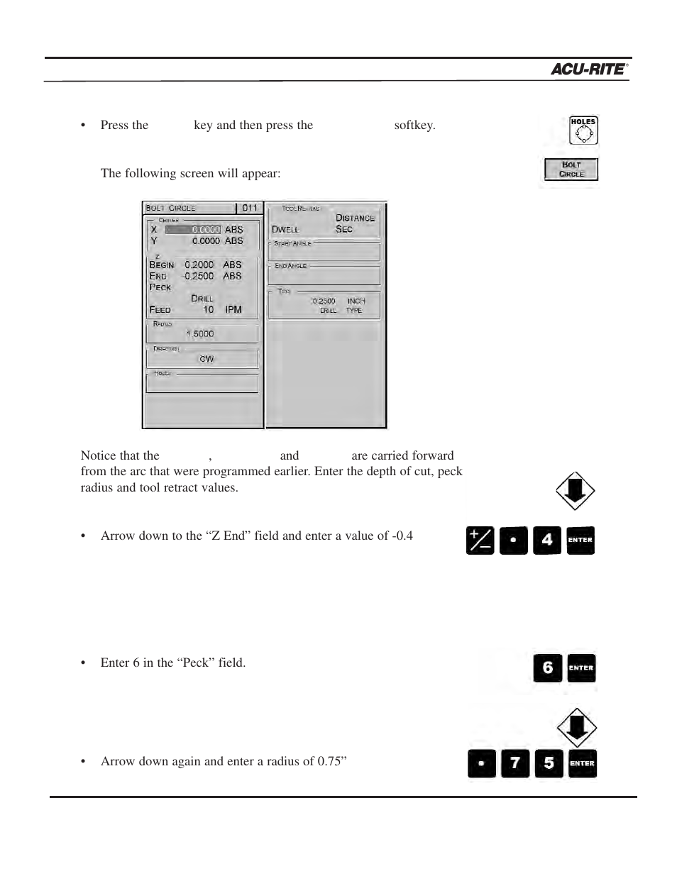 Demonstration, Operation manual | ACU-RITE MILLPWR 3 Axes User Manual | Page 89 / 241