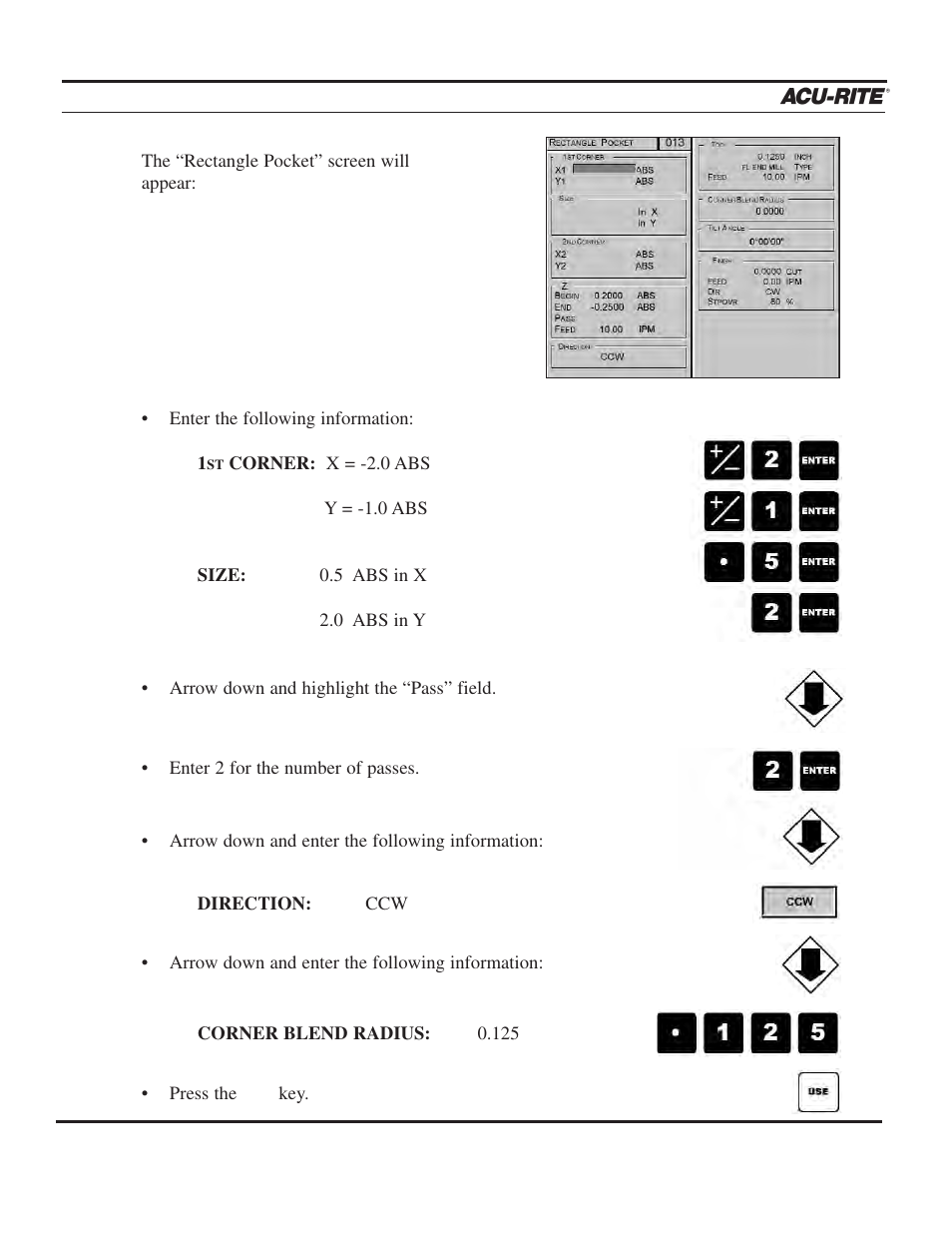 Demonstration | ACU-RITE MILLPWR 3 Axes User Manual | Page 92 / 241