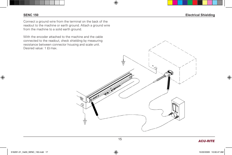 ACU-RITE SENC 150 User Manual | Page 17 / 24