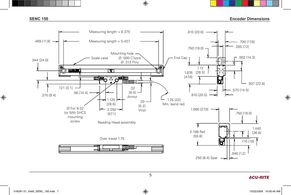 ACU-RITE SENC 150 User Manual | Page 7 / 24