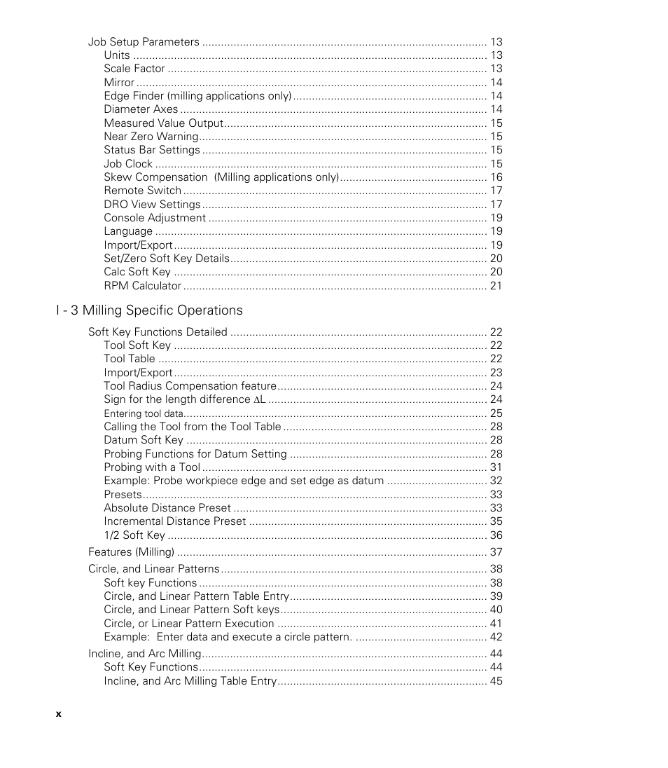ACU-RITE 300S User Manual | Page 12 / 120