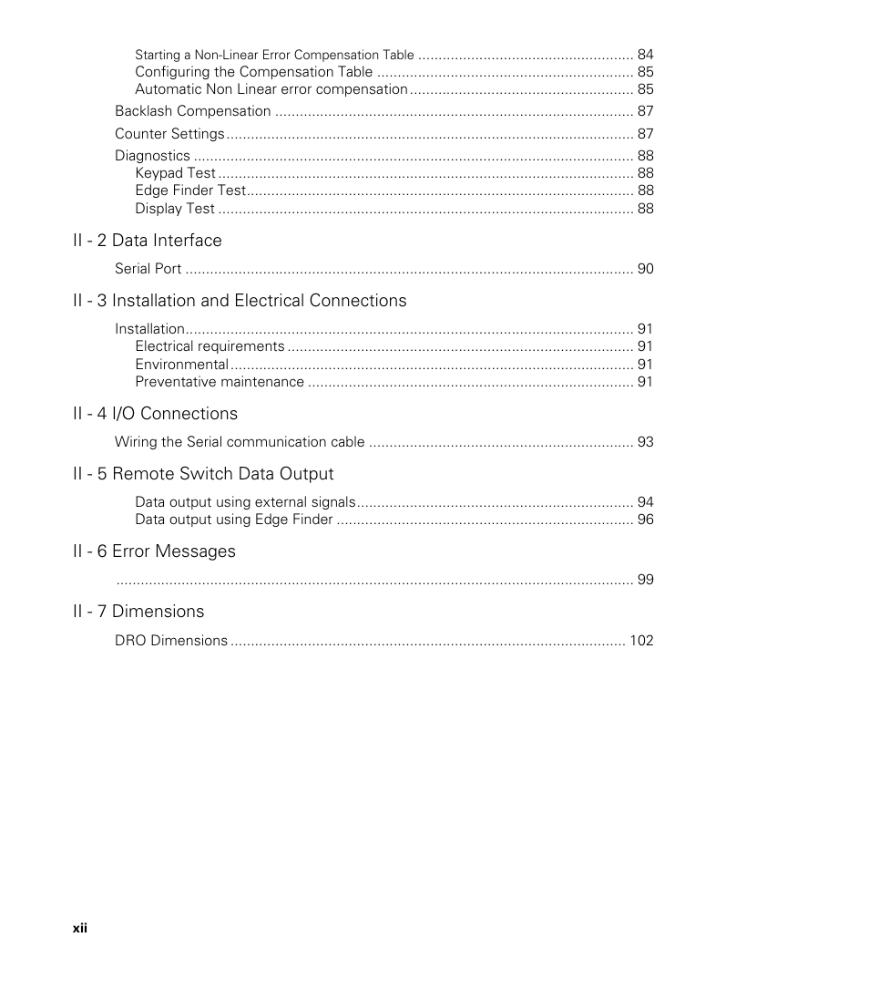 ACU-RITE 300S User Manual | Page 14 / 120