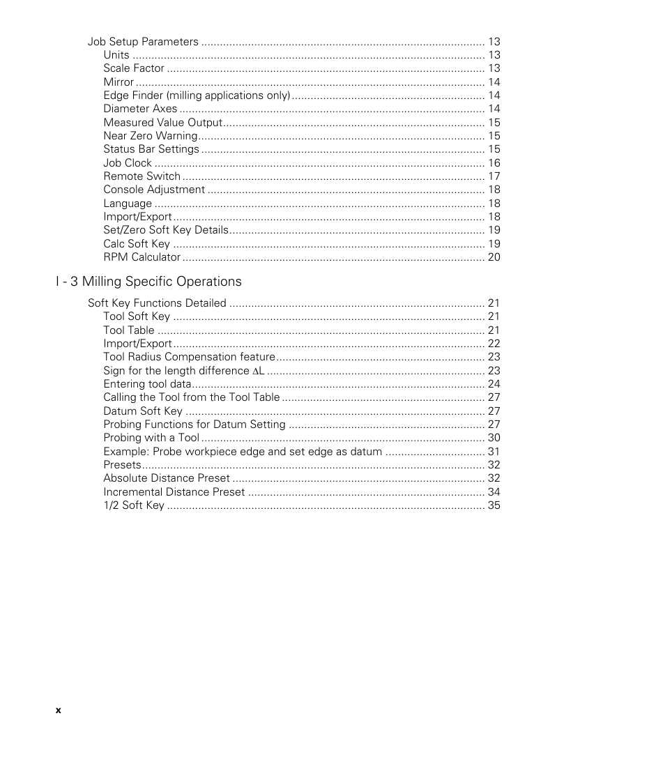 ACU-RITE 200S User Manual | Page 12 / 98