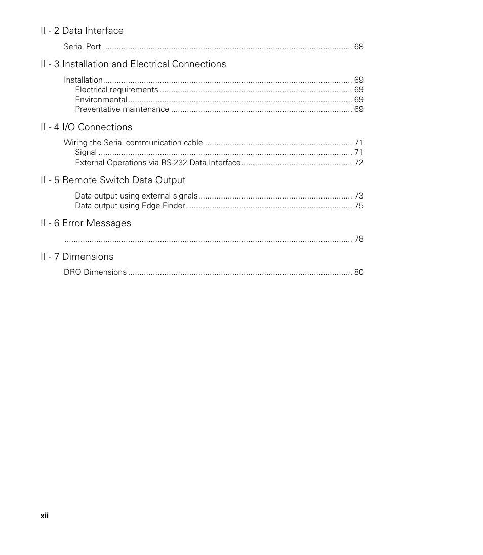 ACU-RITE 200S User Manual | Page 14 / 98