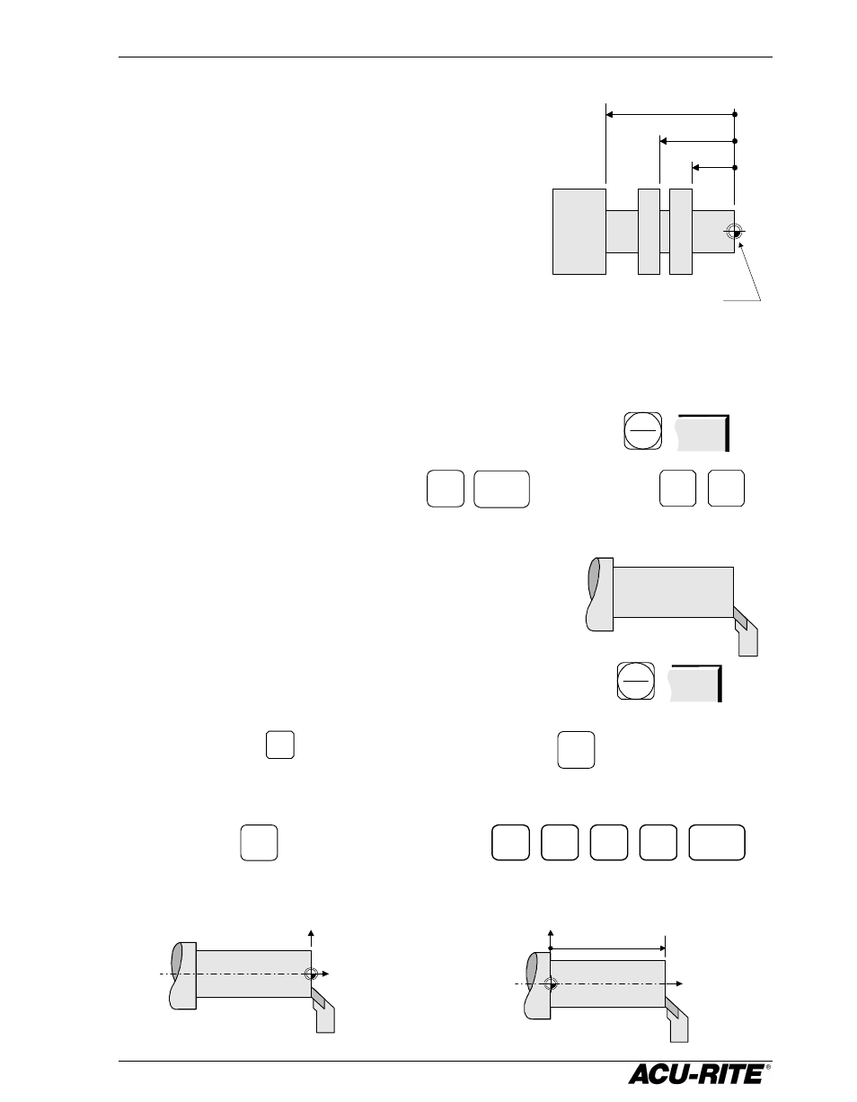 Zeroing the displays absolute zero | ACU-RITE VRO 300T User Manual | Page 16 / 61