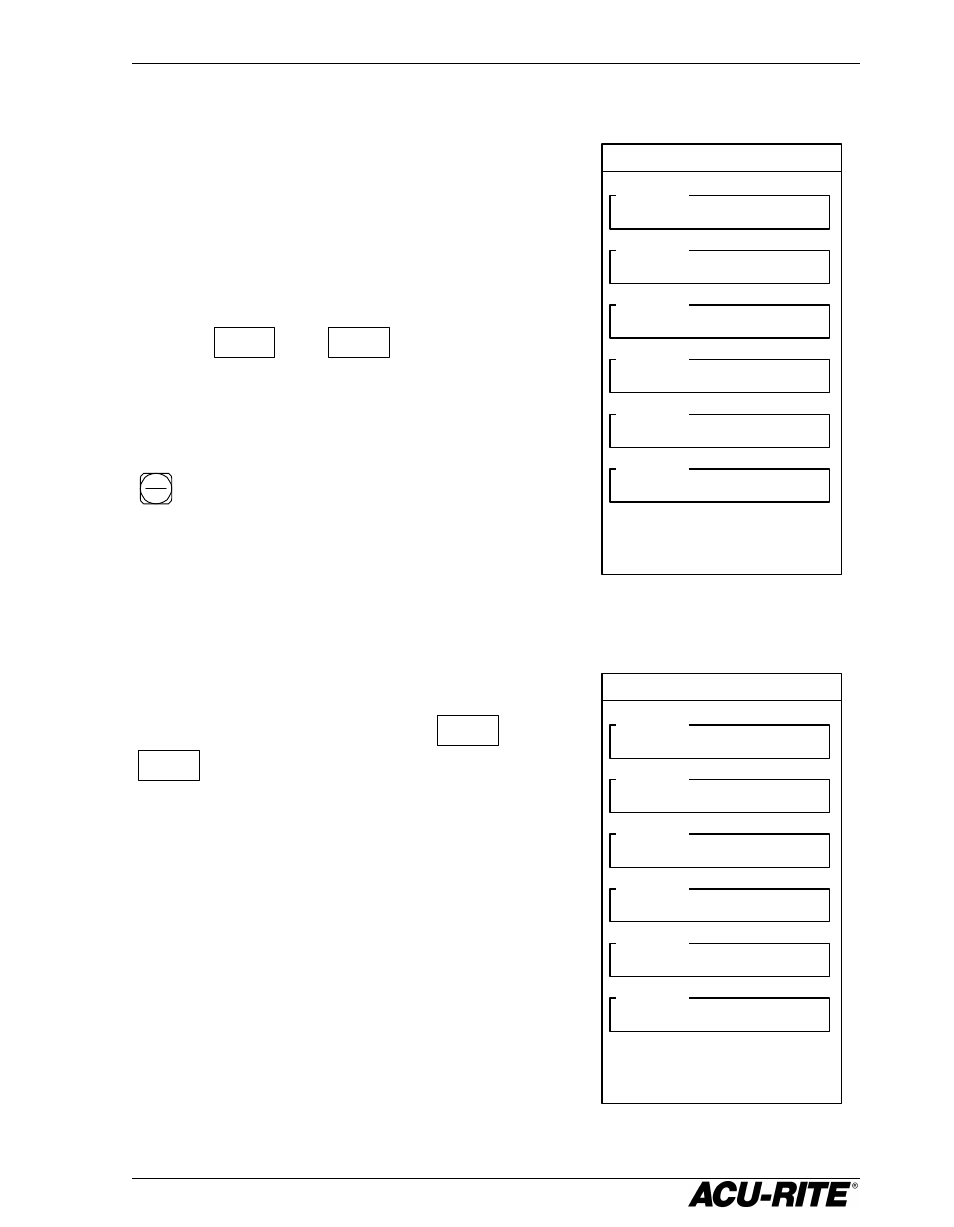 Display resolution, Near zero warning | ACU-RITE VRO 300T User Manual | Page 42 / 61