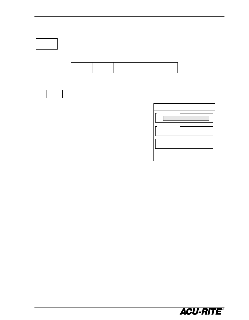 Softkey brings up the, Form. s | ACU-RITE VRO 300T User Manual | Page 46 / 61