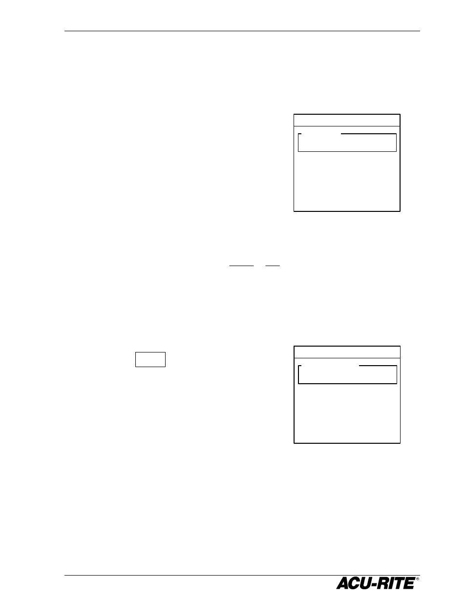 ACU-RITE VRO 300T User Manual | Page 50 / 61