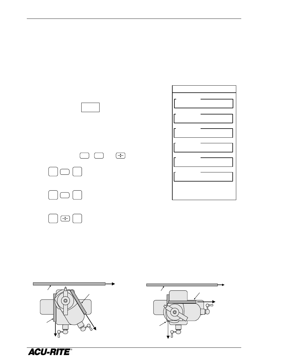 ACU-RITE VRO 300T User Manual | Page 51 / 61