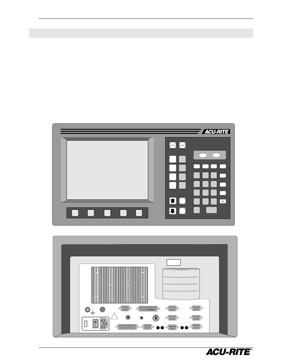 Introduction, A tour of the readout front and back views, Vro 300t introduction 1 | Acu-rite’s, Vro 300, Vro 300t | ACU-RITE VRO 300T User Manual | Page 8 / 61