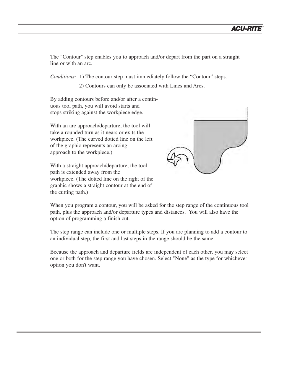 Program steps | ACU-RITE MILLPWR 2 Axes User Manual | Page 127 / 225