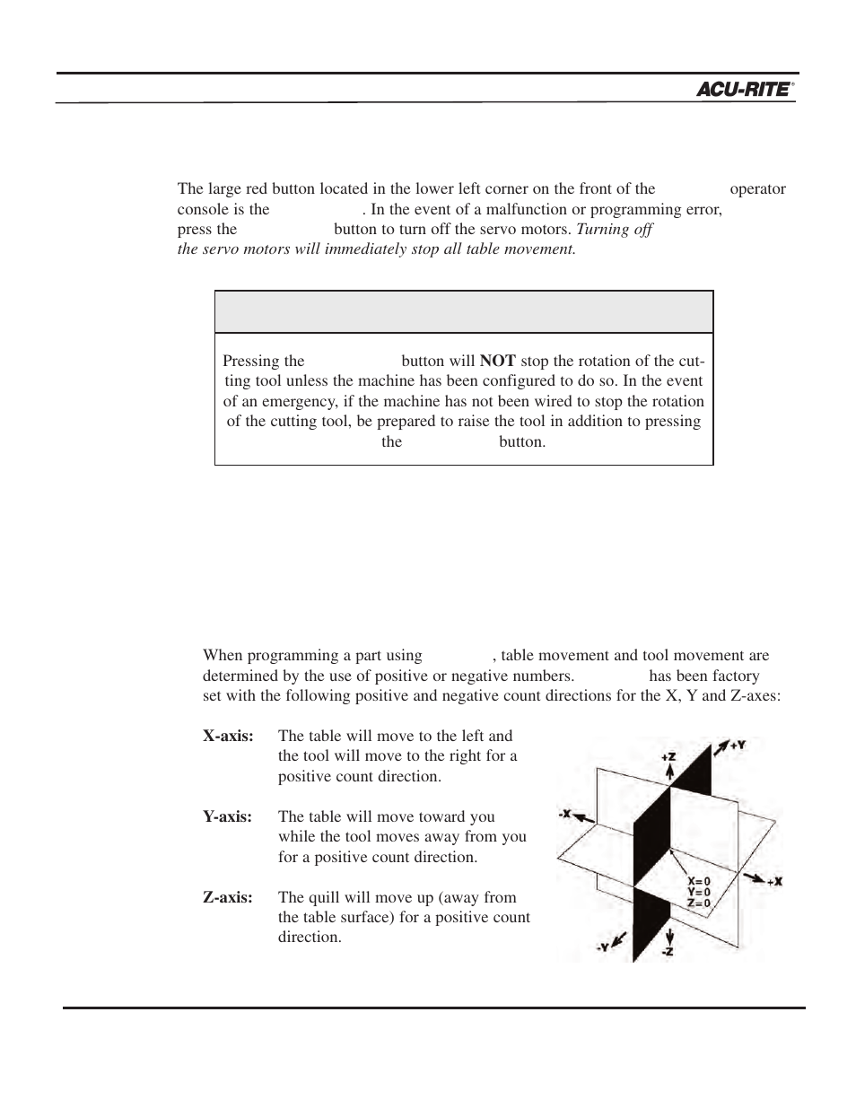 Introduction | ACU-RITE MILLPWR 2 Axes User Manual | Page 14 / 225