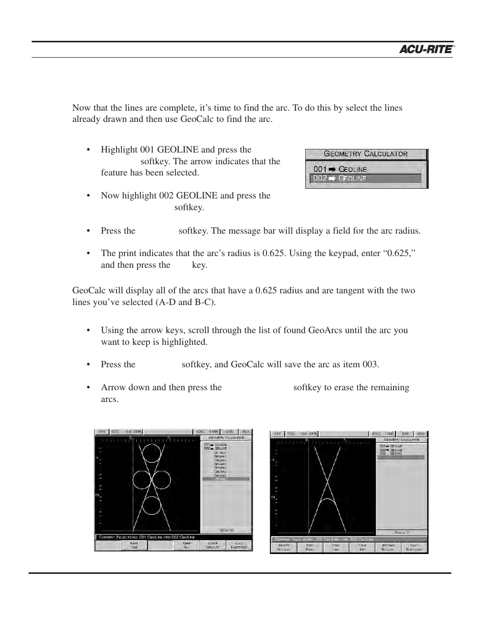Calculator, Operation manual | ACU-RITE MILLPWR 2 Axes User Manual | Page 165 / 225