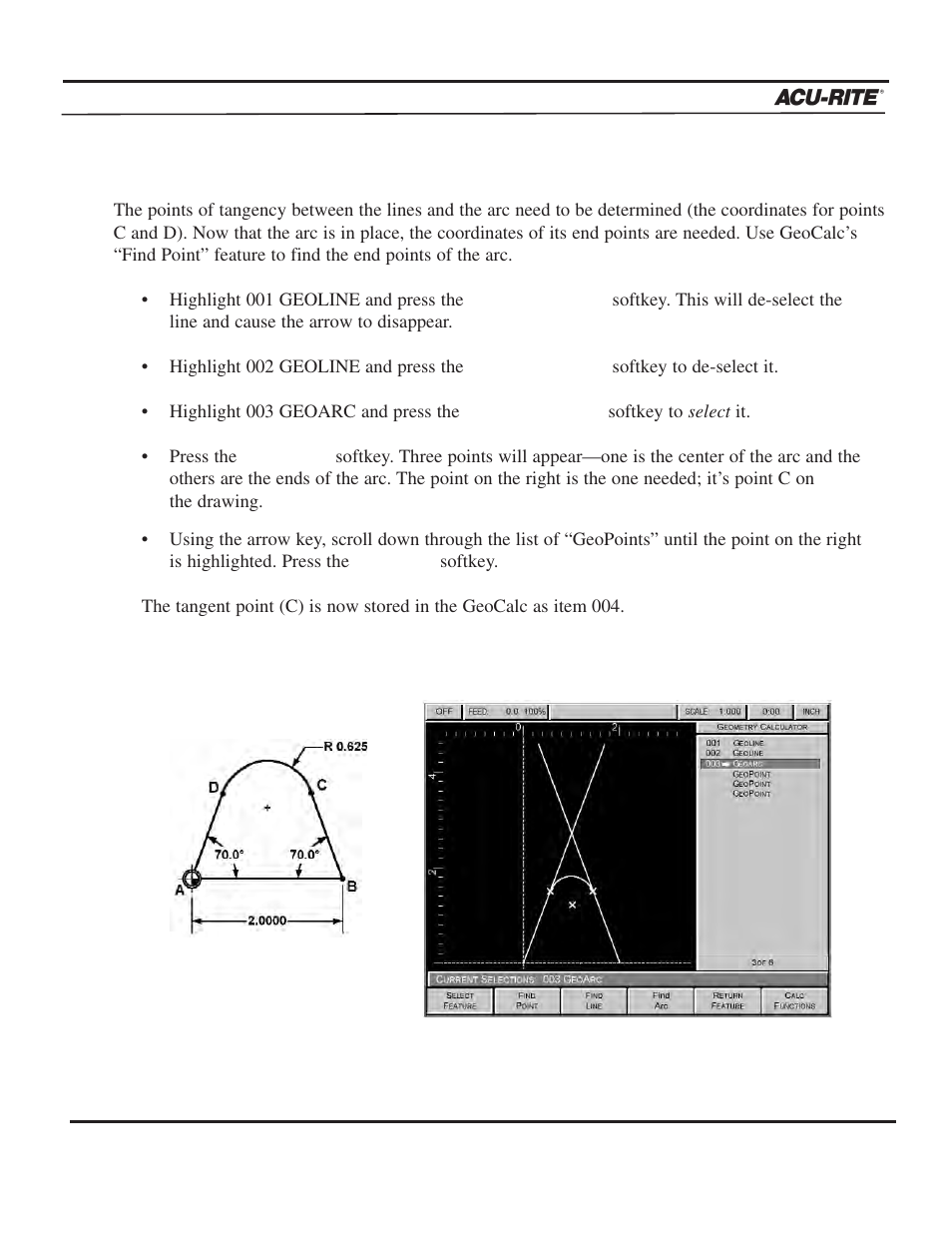 Calculator | ACU-RITE MILLPWR 2 Axes User Manual | Page 166 / 225