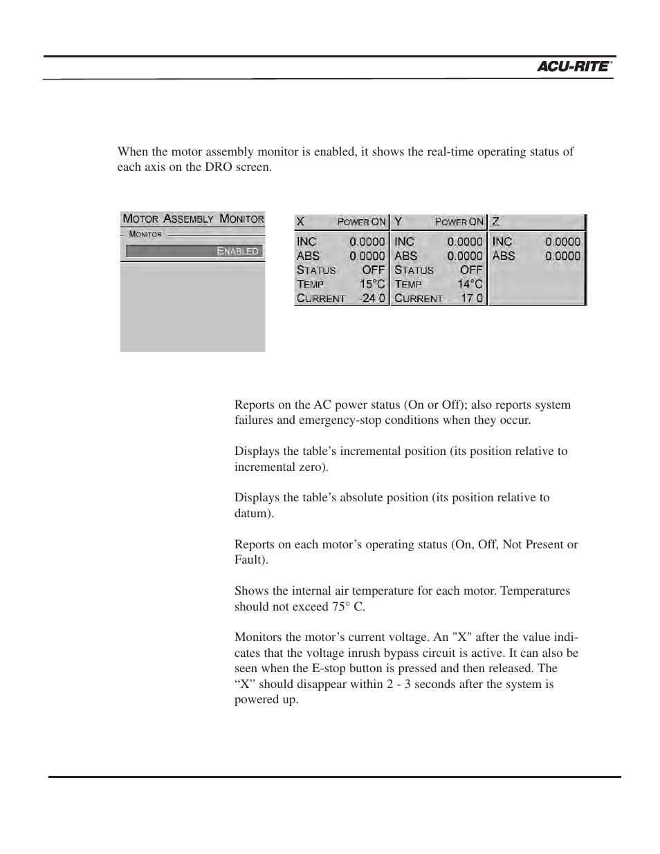 Setup, Operation manual | ACU-RITE MILLPWR 2 Axes User Manual | Page 198 / 225