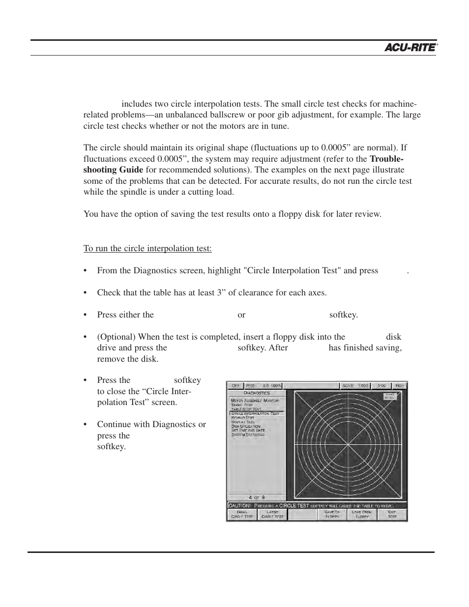 Setup, Operation manual | ACU-RITE MILLPWR 2 Axes User Manual | Page 201 / 225