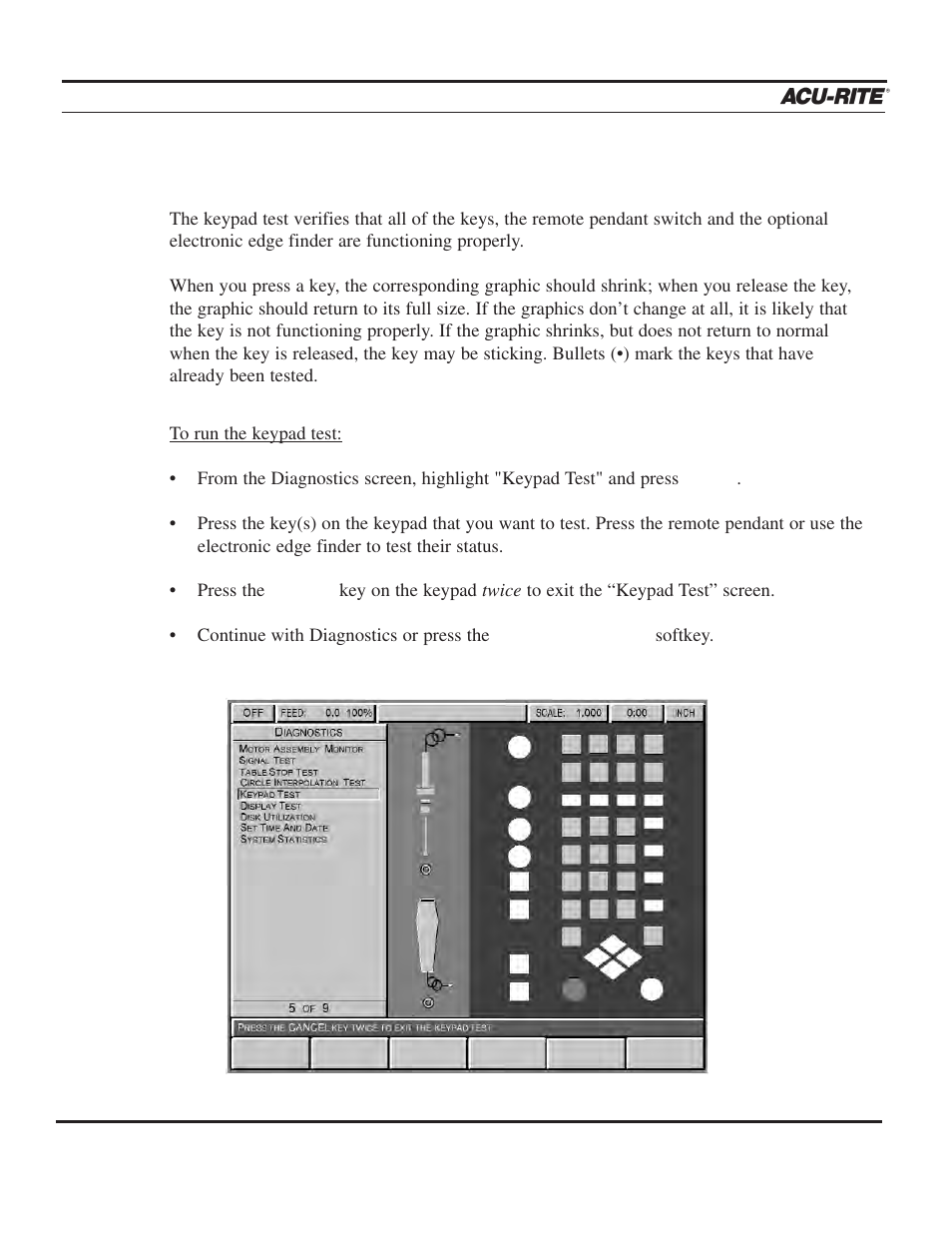 Setup | ACU-RITE MILLPWR 2 Axes User Manual | Page 203 / 225