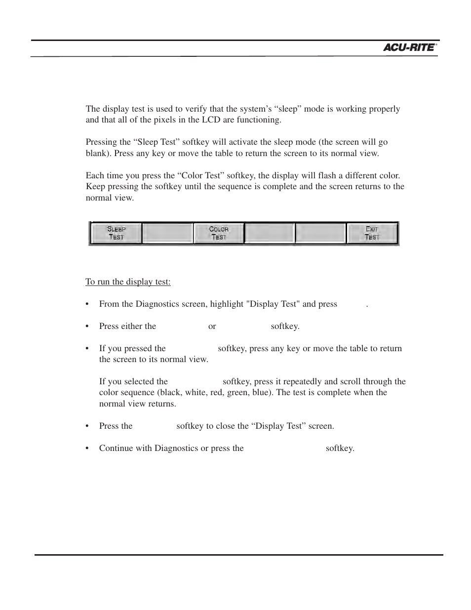 Setup, Operation manual | ACU-RITE MILLPWR 2 Axes User Manual | Page 204 / 225