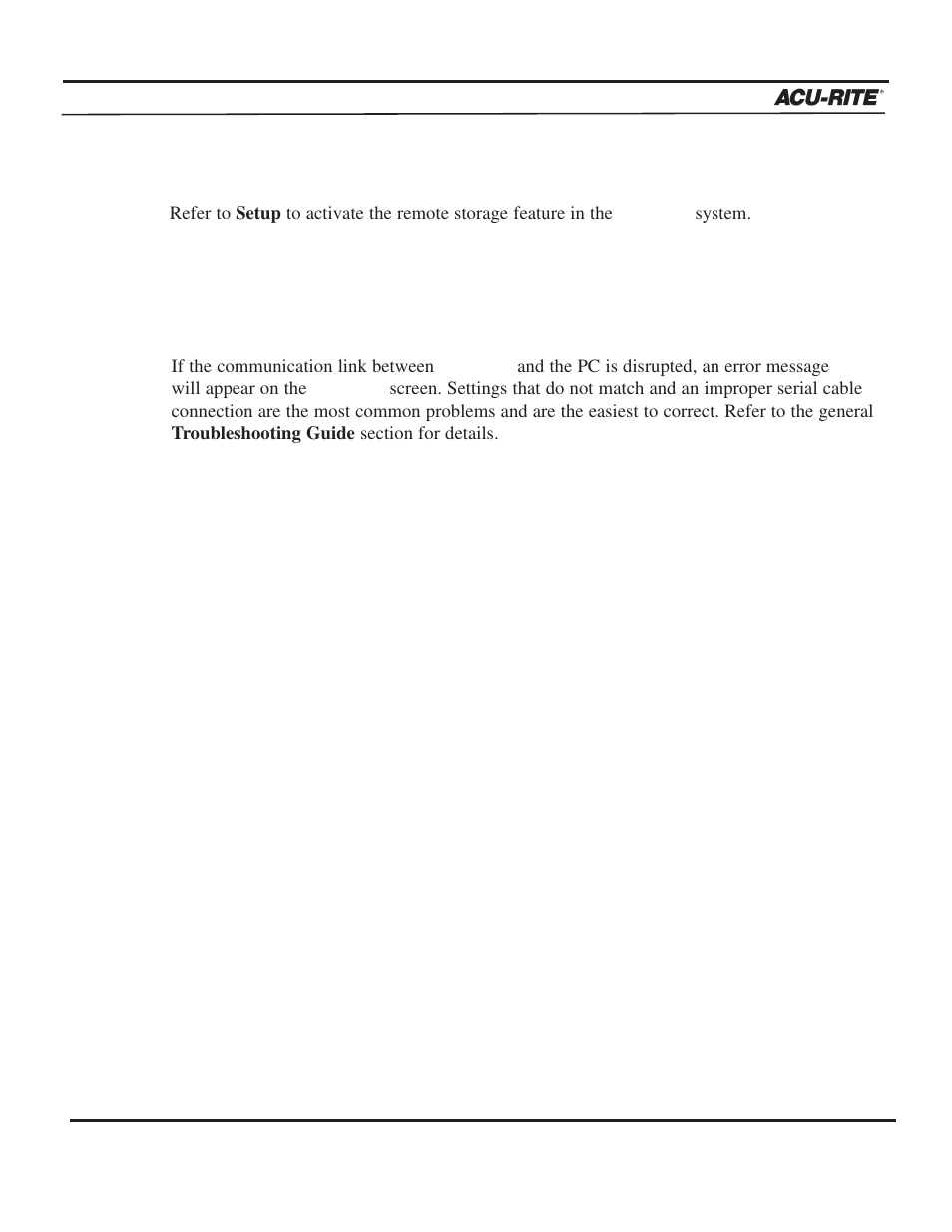 Remote storage | ACU-RITE MILLPWR 2 Axes User Manual | Page 212 / 225