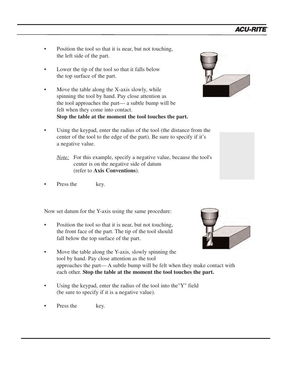 ACU-RITE MILLPWR 2 Axes User Manual | Page 26 / 225