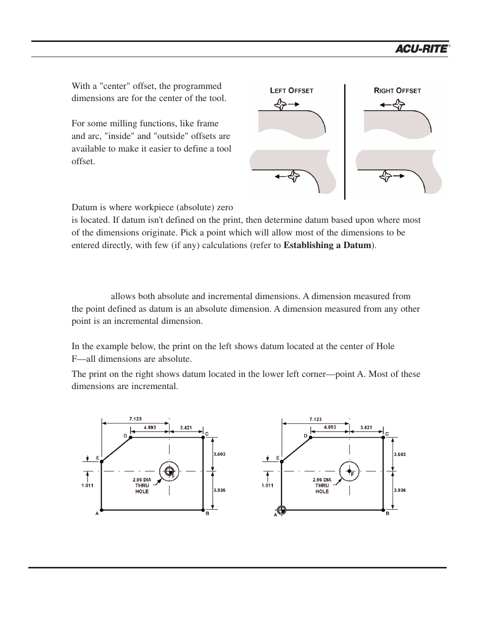 Programming | ACU-RITE MILLPWR 2 Axes User Manual | Page 31 / 225