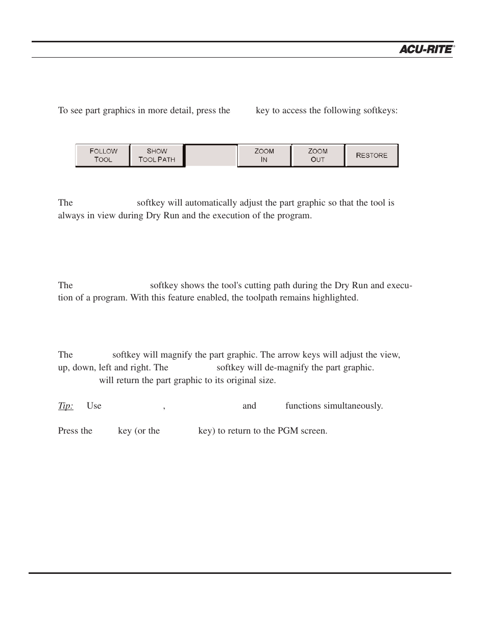 Programming, Operation manual | ACU-RITE MILLPWR 2 Axes User Manual | Page 35 / 225