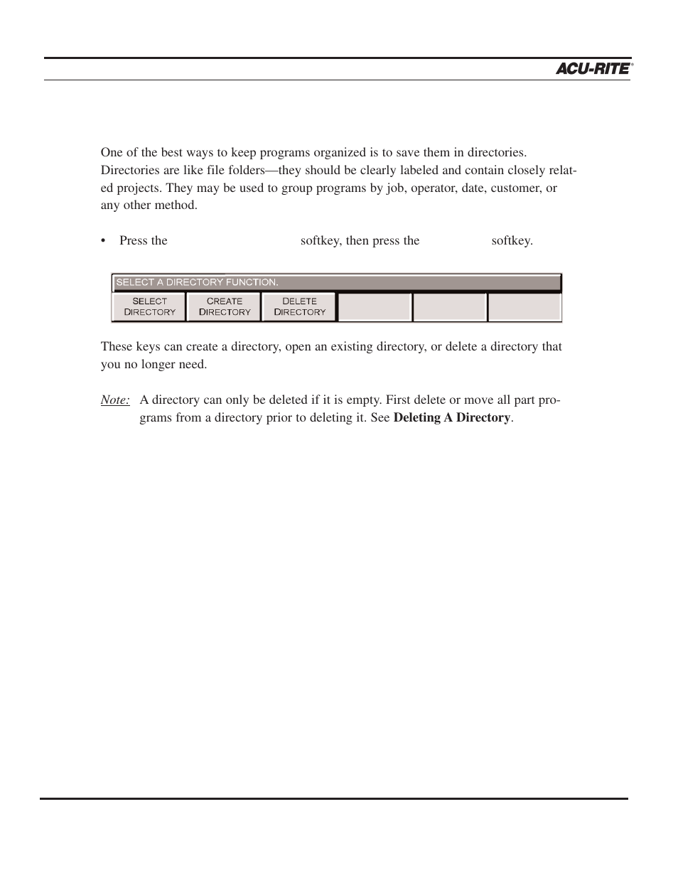 Programming | ACU-RITE MILLPWR 2 Axes User Manual | Page 47 / 225