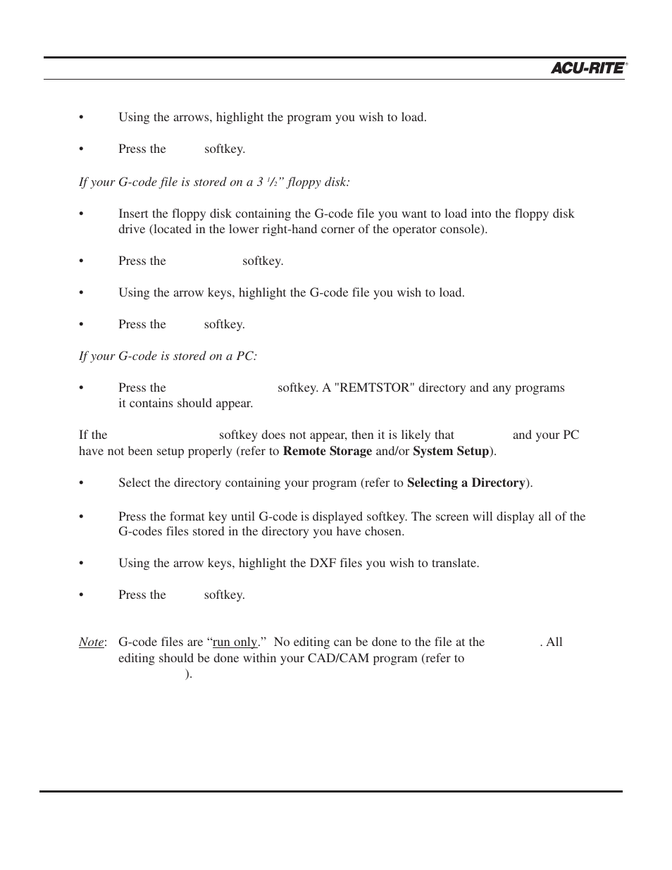 Programming, Operation manual | ACU-RITE MILLPWR 2 Axes User Manual | Page 59 / 225