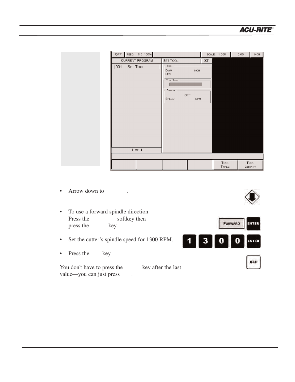 Demonstration, Operation manual | ACU-RITE MILLPWR 2 Axes User Manual | Page 72 / 225