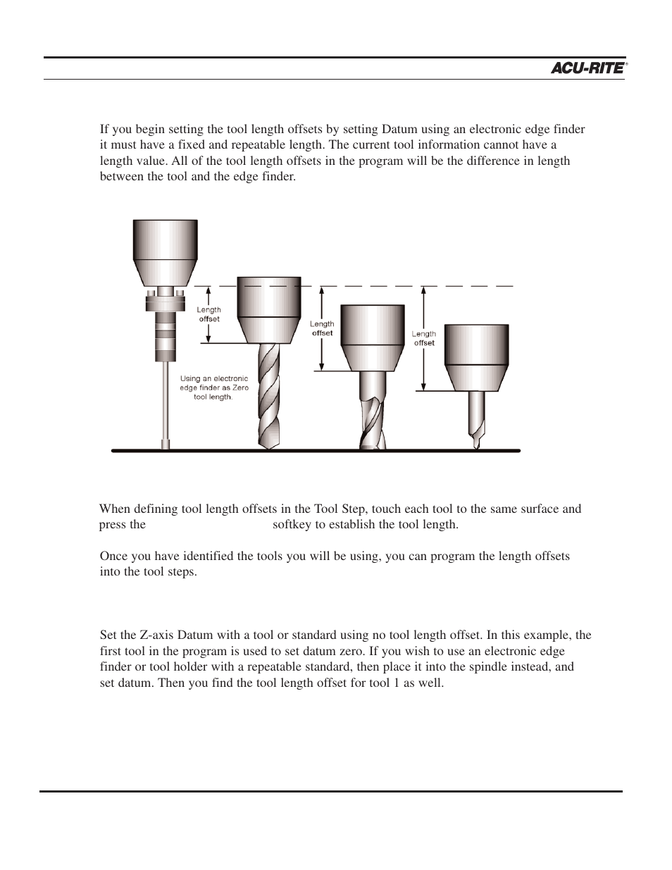 Program steps | ACU-RITE MILLPWR 2 Axes User Manual | Page 91 / 225