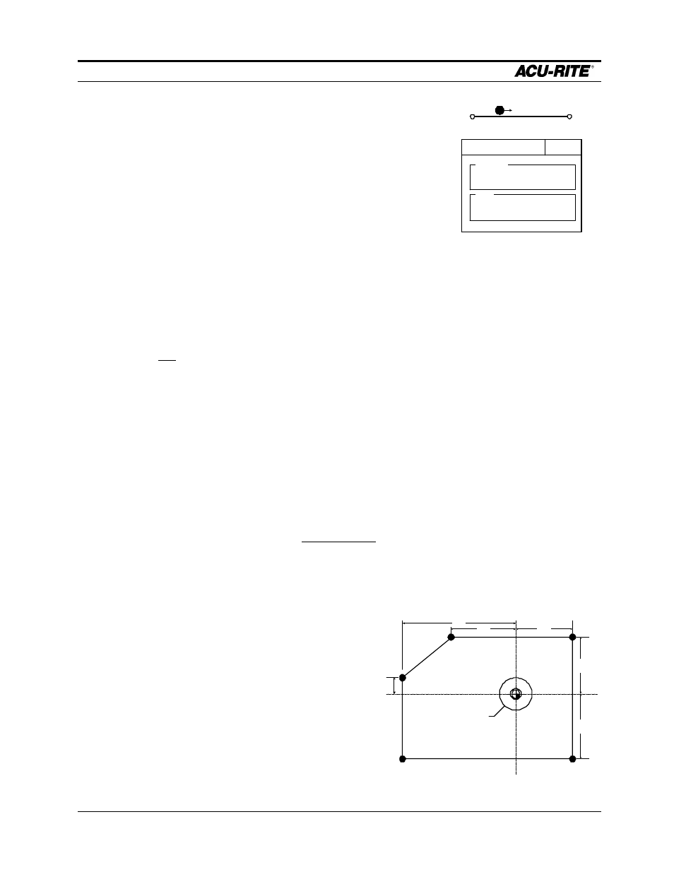 Programming mill pwr, Operation manual, From” and “to” points | Lines and arcs are defined by both, Points | ACU-RITE MILLPWR Old Style User Manual | Page 27 / 135