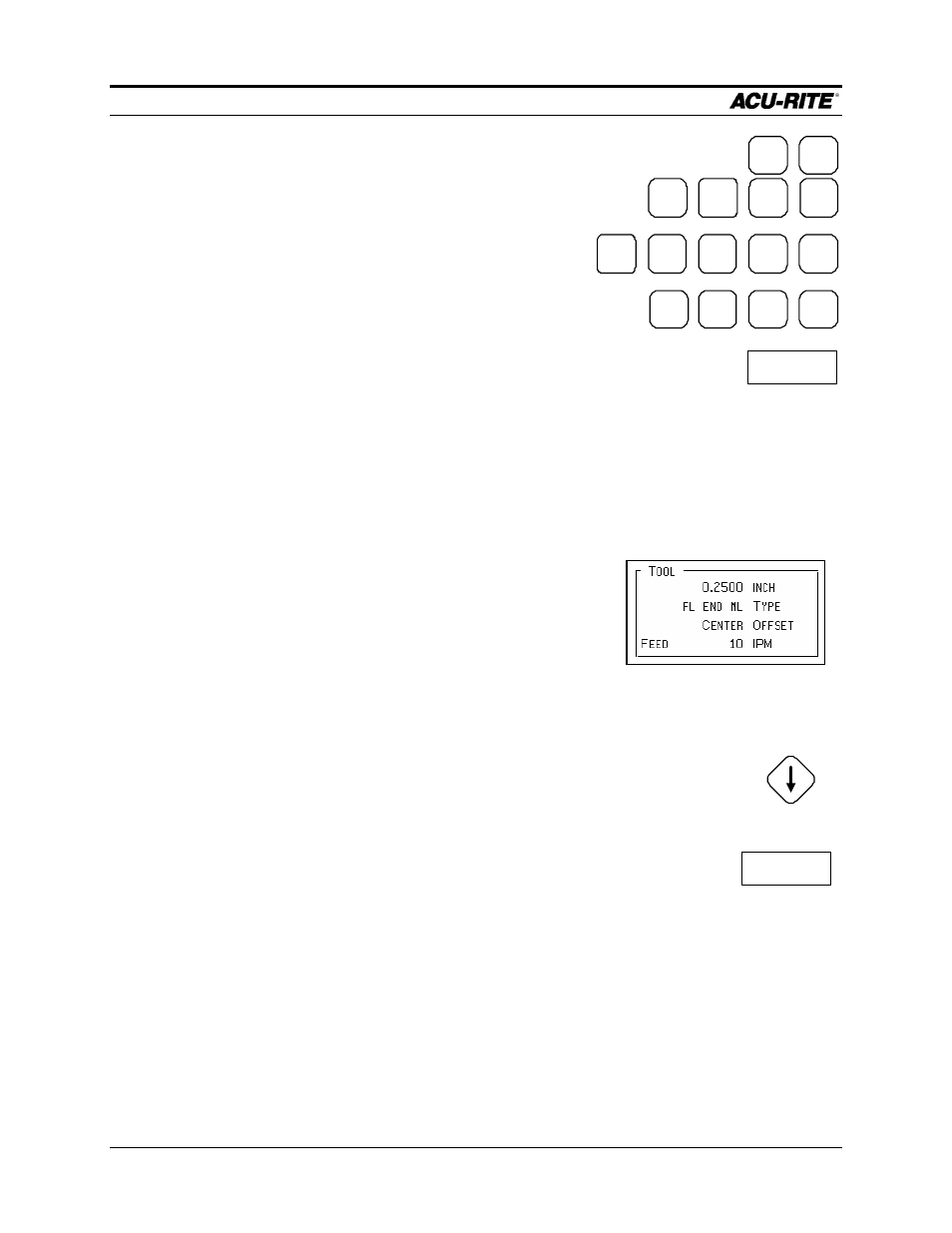 Demonstration mill pwr, Operation manual | ACU-RITE MILLPWR Old Style User Manual | Page 58 / 135