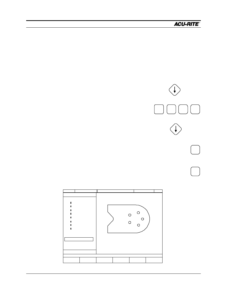 Demonstration mill pwr, Operation manual, When all dimensions are entered, press | ACU-RITE MILLPWR Old Style User Manual | Page 69 / 135