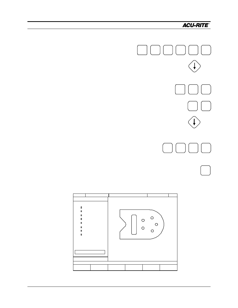 Demonstration mill pwr, Operation manual, Press the | Step | ACU-RITE MILLPWR Old Style User Manual | Page 71 / 135