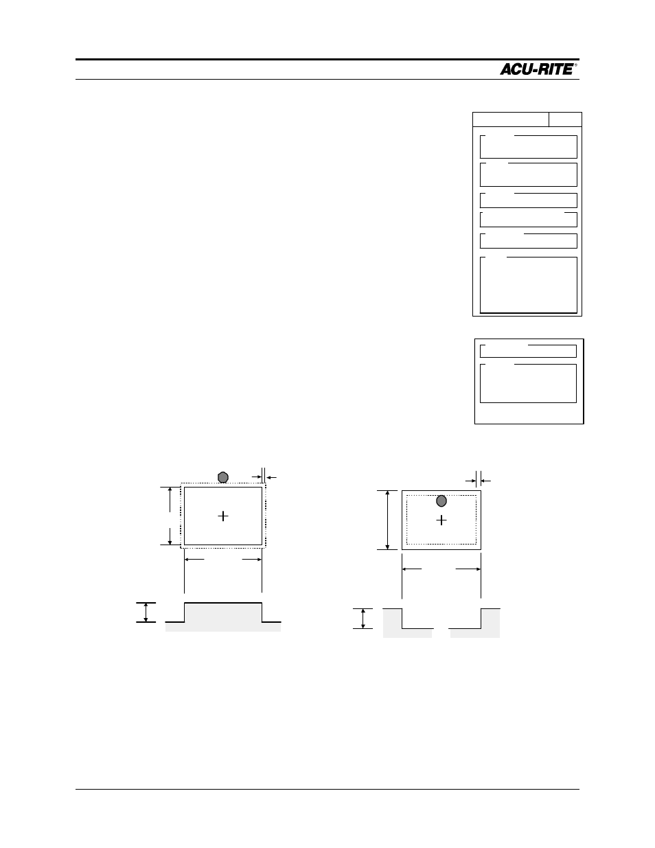 Program steps mill pwr, Operation manual, With a | Direction or, With, Will give you an inside frame cut, Will give an outside frame cut. the, Key shows you the, Fields | ACU-RITE MILLPWR Old Style User Manual | Page 82 / 135